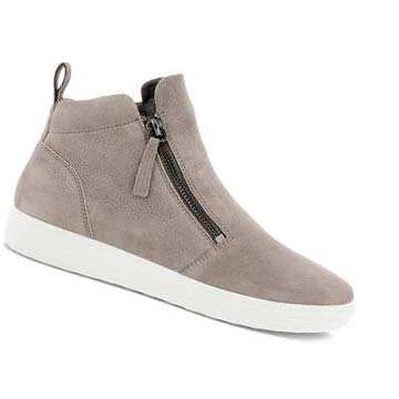 Chaussures Casual Ecco Soft 7 Zipie Femme Grise | FR 83ILH